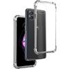 REY Cover in Gel TPU Anti-Shock per Motorola Edge 20 Lite, Morbido Silicone Custodie Protettivo Case, Anti-Scratch, Protettiva Sottile Back Cover