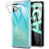 REY Electrónica Rey Cover in Gel TPU Trasparente per Samsung Galaxy A51, Ultra Sottile 0,33 mm, Morbido Flessibile, Custodia Silicone