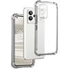 REY Cover in Gel TPU Anti-Shock per REALME GT2 PRO 5G, Morbido Silicone Custodie Protettivo Case, Anti-Scratch, Protettiva Sottile Back Cover