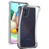 REY Cover in Gel TPU Anti-Shock per Samsung Galaxy A51, Morbido Silicone Custodie Protettivo Case, Anti-Scratch, Protettiva Sottile Back Cover