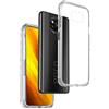 REY Cover in Gel TPU Trasparente per XIAOMI Poco X3 NFC - XIAOMI Poco X3 Pro, Ultra Sottile 0,33 mm, Morbido Flessibile, Custodia Silicone