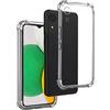 REY Cover in Gel TPU Anti-Shock per Samsung Galaxy A03 Core, Morbido Silicone Custodie Protettivo Case, Anti-Scratch, Protettiva Sottile Back Cover