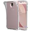 REY ELECTRÓNICA REY Cover in Gel TPU Anti-Shock per Samsung Galaxy J7 2017, Morbido Silicone Custodie Protettivo Case, Anti-Scratch, Protettiva Sottile Back Cover