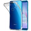 REY Cover in Gel TPU Anti-Shock per Huawei Honor 9 Lite, Morbido Silicone Custodie Protettivo Case, Anti-Scratch, Protettiva Sottile Back Cover