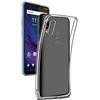 REY Cover in Gel TPU Trasparente per ZTE Blade A5 2020, Ultra Sottile 0,33 mm, Morbido Flessibile, Custodia Silicone