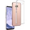 REY Cover in Gel TPU Trasparente per Samsung Galaxy S8 Plus, Ultra Sottile 0,33 mm, Morbido Flessibile, Custodia Silicone