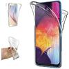 REY Cover in Gel TPU per Samsung Galaxy A50 - A50s - A30s, Silicone Case, 360° Full Body Protezione, Protettiva Sottile Back Cover