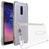 REY Cover in Gel TPU Anti-Shock per Samsung Galaxy A6 Plus 2018 - Galaxy A9 Star Lite - Galaxy J8 2018, Morbido Silicone Custodie Protettivo Case, Anti-Scratch, Protettiva Sottile Back Cover