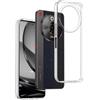 REY Cover in Gel TPU Trasparente per ZTE Nubia Focus 5G, Ultra Sottile 0,33 mm, Morbido Flessibile, Custodia Silicone