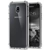 REY ELECTRÓNICA REY Cover in Gel TPU Anti-Shock per Samsung Galaxy J5 2017, Morbido Silicone Custodie Protettivo Case, Anti-Scratch, Protettiva Sottile Back Cover