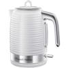 Bollitore elettrico in plastica bianca, 1,7 litri - russel hobbs