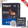 Caffè Toraldo 150 300 600 900 1200 Cialde Caffè Toraldo Filtrocarta ESE 44 mm Miscela Arabica