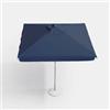 DEGHI Telo di ricambio con volant per ombrellone Gallipoli 2x2 m in poliestere blu navy