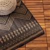 DEGHI Tappeto da esterno 230x160 cm a fantasia beige
