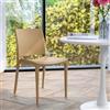 DEGHI Sedia impilabile in polipropilene beige - Vamos