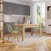 DEGHI Tavolo allungabile 140-190x80 cm rovere - Amigo