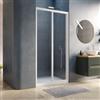 DEGHI Box doccia 110 cm scorrevole in pvc stampato bianco 190h - Acril