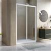 DEGHI Box doccia 130 cm scorrevole in pvc stampato bianco 190h - Acril