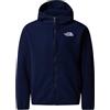 THE NORTH FACE NF0A8AZK6EO TEEN GLACIER F/Z HOODED JACKET Giacca Unisex Bambino Cyber Berry Taglia L