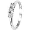 Rugiada Anello Bliss Trilogy 0,05ct 20069989