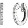 I Classici Orecchini Salvini Cerchietto con diamanti 0,13ct 20085599