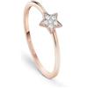 I Segni Anello Salvini Stella Oro Rosa 0,03ct 20094177