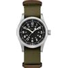 Khaki Field Mechanical Nato Nero 38mm H69439931
