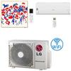 Lg Climatizzatore Condizionatore LG Libero Smart + Artcool Gallery PHOTO R32 Dual Split Inverter 9000 + 12000 BTU con U.E. MU3R21 NOVITÁ Classe A+++/A+