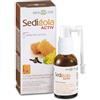 BIOS LINE Sedigola Activ Spray 30ml, Integratore Alimentare per il Benessere della Gola e per il Tono della Voce, con Propoli e Oli Essenziali, Azione Balsamica e Emolliente