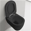 Scarabeo Moon WC sospeso, 5520CL49BK+5535B49, Moon nero opaco [WC > WC Sospesi]