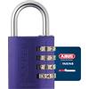 ABUS 488115-145/40_LILA Candado aluminio combinacion 40 mm 4 dígitos lila