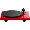 PRO-JECT DEBUT EVO 2 GIRADISCHI RED HIGH GLOSS NUOVO
