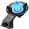 YINMAN Cucina A Gas 1 Bruciatore, Cucina A Gas Liquefatto Da 7 KW, Griglia For Pentole In Ghisa Nera Con Manopola, Cucina A Gas, Risparmio Energetico E Risparmio Di Gas, For Uso Domestico E Commerciale