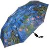 VON LILIENFELD® Ombrello tascabile Monet Ninfee Arte Fiore Apertura automatica Antivento Pieghevole Leggermente stabile Mini Arte