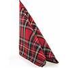 texpot TextilDepot24 Tovagliolo 6 pezzi 50 x 50 cm, tartan, rosso, quadri, 100% poliestere, Tovagliolo, tovagliolo, runner
