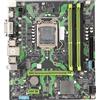 Bewinner Scheda Madre LGA 1155, Scheda Madre DDR3 da 6 Gbps per B75, Interfaccia PCI EX16/USB 3.0/SATA 3.0/M.2/HDMI/VGA, Scheda Madre ATX per l'attività Mineraria