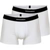 DSQUARED2 Confezione da 2 boxer di colore bianco