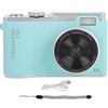 GOWENIC Fotocamera Digitale 4K per Fotografia, Videocamera Digitale da 64 MP con Schermo IPS da 2,4 Pollici Zoom Digitale 16x, Fotocamera da Viaggio Compatta con Microfono (Nessuna