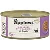 APPLAWS Sgombro con sardine in brodo in scatola 70g