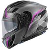 Kappa CASCO MODULARE KV50F ESCALADE TITANIO LUCIDO ROSA | KAPPA