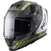 NOS CASCO NOS NS-10 FULL FACE MIG FLUOR YELLOW