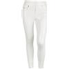 Freddy Pantaloni N.O.W. skinny vita media in Similpelle Lucida Bianca