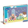 Clementoni - 23735 - Supercolor Puzzle - Peppa Pig - 104 pezzi