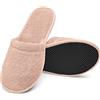 Arus Ciabatte da bagno in Spugna Rosa Antico, 38/42 EU, 1 paio