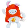 Giochi Preziosi Bing Peluche 18cm Circa, Personaggio Hoppity, Soffice e Imbottito Dettagli Ricamati, per i Bambini più Piccoli a Partire dai 0 Mesi, BNG00N02, multicolore
