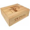 Casse in Legno Cassa in Legno Ca d'Gal da 3 bottiglie *320*379*1231*1230