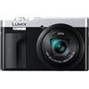 Panasonic Lumix DC TZ99 Silver + SD16 GB Fotocamera Digitale Garanzia Ufficiale Panasonic