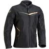 Ixon GIUBBOTTO TESSUTO SLASH C LADY DONNA NERO/ORO | IXON