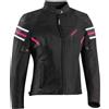 Ixon ILANA EVO NERO FUCSIA GIUBBOTTO TESSUTO DONNA | IXON