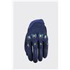 Five GUANTI FIVE STUNT EVO2 NIGHT BLUE FLUO YELLOW | FIVE GLOVES